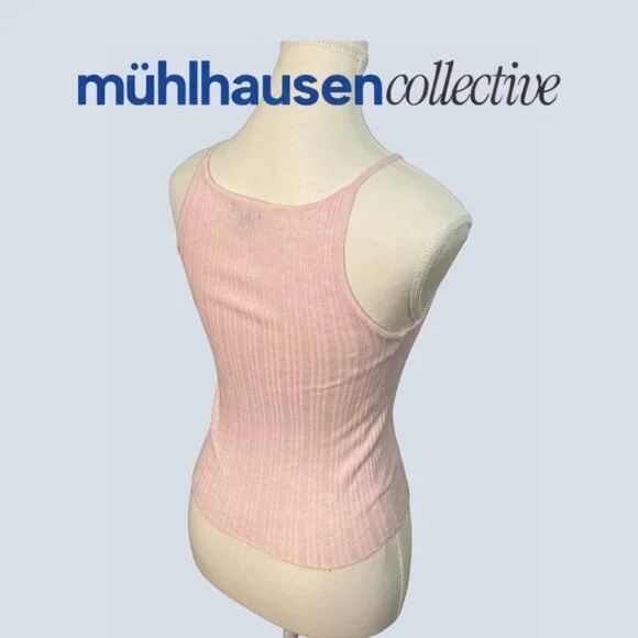 NWT Wild Fable Pink Ribbed Tank Top - Picture 5 of 5